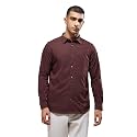 TECHNOSPORT Men39s Polyester Slim Fit Solid Casual