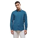 TECHNOSPORT Men39s Polyester Slim Fit Solid Casual