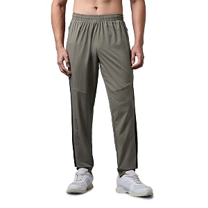 TECHNOSPORT Mens Regular Fit Joggers with Zip