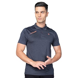 TECHNOSPORT Mens Polyester Slim Fit T-Shirt
