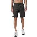 TECHNOSPORT Men's Regular Fit Shorts with Zip Pockets, ELASTO LITE Quick Dry Moisture Wicking Stretchable Shorts for Gym Running and Casual Wear