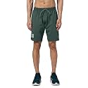 TECHNOSPORT Men's Regular Fit Shorts with Zip Pockets, ELASTO LITE Quick Dry Moisture Wicking Stretchable Shorts for Gym Running and Casual Wear