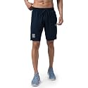 TECHNOSPORT Men's Regular Fit Shorts with Zip Pockets, ELASTO LITE Quick Dry Moisture Wicking Stretchable Shorts for Gym Running and Casual Wear