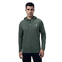 TECHNOSPORT Men39s Regular Fit Solid Hooded Neck