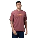 TECHNOSPORT Men39s Relaxed Fit Graphic Print Half
