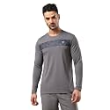 TECHNOSPORT Men Polyester Self Design Chest Print