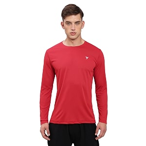 TECHNOSPORT Mens Slim Fit T-Shirt - MTOR17