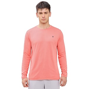 TECHNOSPORT Mens Slim Fit Full Sleeve Round