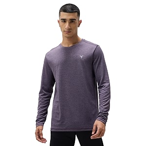 TECHNOSPORT Mens Slim Fit Full Sleeve Round