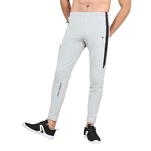 TECHNOSPORT Mens Slim Fit Mid Rise Solid