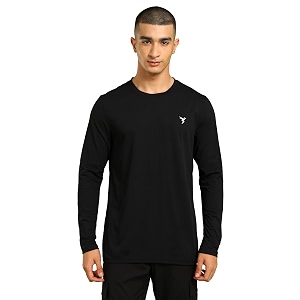 TECHNOSPORT Mens Slim Fit Full Sleeve Crew