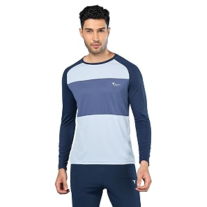 TECHNOSPORT Mens Slim Fit Polyester Color Block