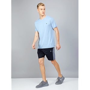 technosport men39s slim fit polyester activewear sports t-shirt with moisture-wicking comfort for workout running amp gym