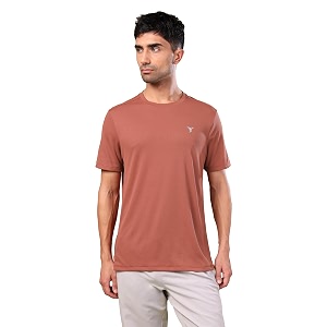 technosport men39s slim fit polyester activewear sports t-shirt with moisture-wicking comfort for workout running amp gym