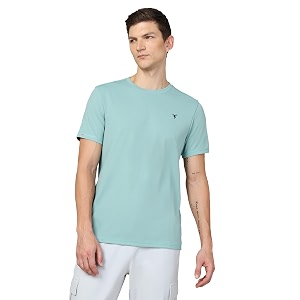 technosport men39s slim fit polyester activewear sports t-shirt with moisture-wicking comfort for workout running amp gym