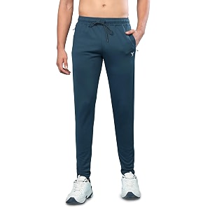 TECHNOSPORT Mens Slim Fit Track Pants with