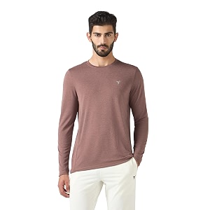 TECHNOSPORT Mens Slim Fit Full Sleeve Round