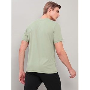 technosport men39s slim fit polyester activewear sports t-shirt with moisture-wicking comfort for workout running amp gym