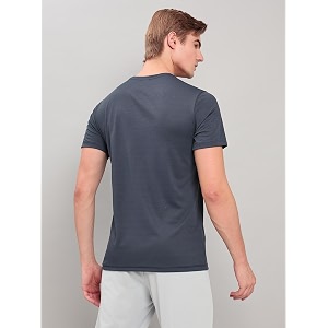 technosport men39s slim fit polyester activewear sports t-shirt with moisture-wicking comfort for workout running amp gym