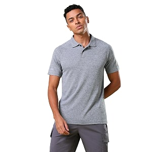 TECHNOSPORT Mens Slim Fit Half Sleeve Polo