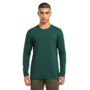 TECHNOSPORT Mens Slim Fit Full Sleeve Crew