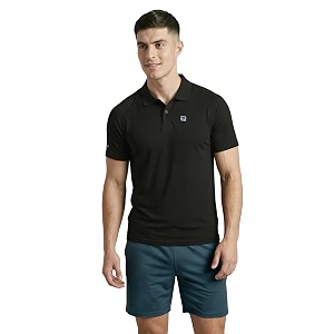 TECHNOSPORT Mens Slim Fit Half Sleeve Polo
