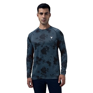 TECHNOSPORT Mens Slim Fit All Over Print