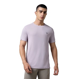 technosport men39s slim fit polyester activewear sports t-shirt with moisture-wicking comfort for workout running amp gym