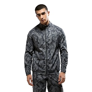 technosport men39s slim fit printed regular jacket with ts flexi spf50 quick dry for regular use