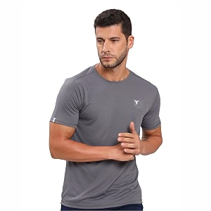 technosport men39s slim fit polyester activewear sports t-shirt with moisture-wicking comfort for workout running amp gym