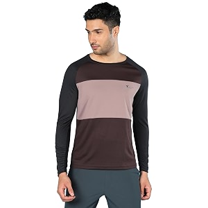 TECHNOSPORT Mens Slim Fit Polyester Color Block