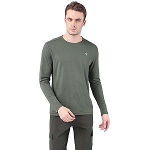 TECHNOSPORT Mens Slim Fit T-Shirt - MTOR17