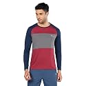 TECHNOSPORT Men39s Slim Fit Polyester Color Block
