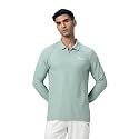 TECHNOSPORT Men39s Slim Fit Full Sleeve Polo