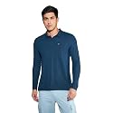 TECHNOSPORT Men39s Slim Fit Full Sleeve Polo