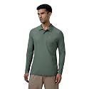 TECHNOSPORT Men39s Slim Fit Full Sleeve Polo