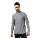 TECHNOSPORT Men39s Slim Fit Full Sleeve Polo