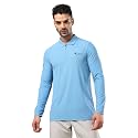 TECHNOSPORT Men39s Slim Fit Full Sleeve Polo