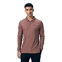 TECHNOSPORT Men39s Slim Fit Full Sleeve Polo