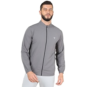 technosport men39s solid polyester techno lite jacket with spf50 and microbial properties