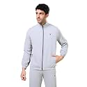 TECHNOSPORT Men's Solid Polyester Techno Lite Jacket With SPF50+ And Microbial Properties