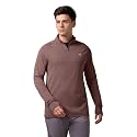 TECHNOSPORT Men39s Solid Quarter Zip Gym Slim