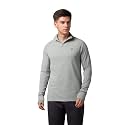 TECHNOSPORT Men39s Solid Quarter Zip Gym Slim