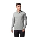 TECHNOSPORT Men39s Solid Quarter Zip Gym Slim