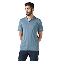 TECHNOSPORT Men39s Solid Slim Fit Polo Collar