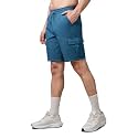 TECHNOSPORT Men39s Solid Slim Fit Sports Shorts