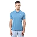 TECHNOSPORT Men39s Solid Slim Fit Polo Collar