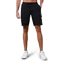 TECHNOSPORT Men39s Solid Slim Fit Sports Shorts