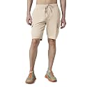 TECHNOSPORT Men39s Solid Slim Fit Sports Shorts