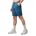 TECHNOSPORT Men39s Solid Slim Fit Sports Shorts